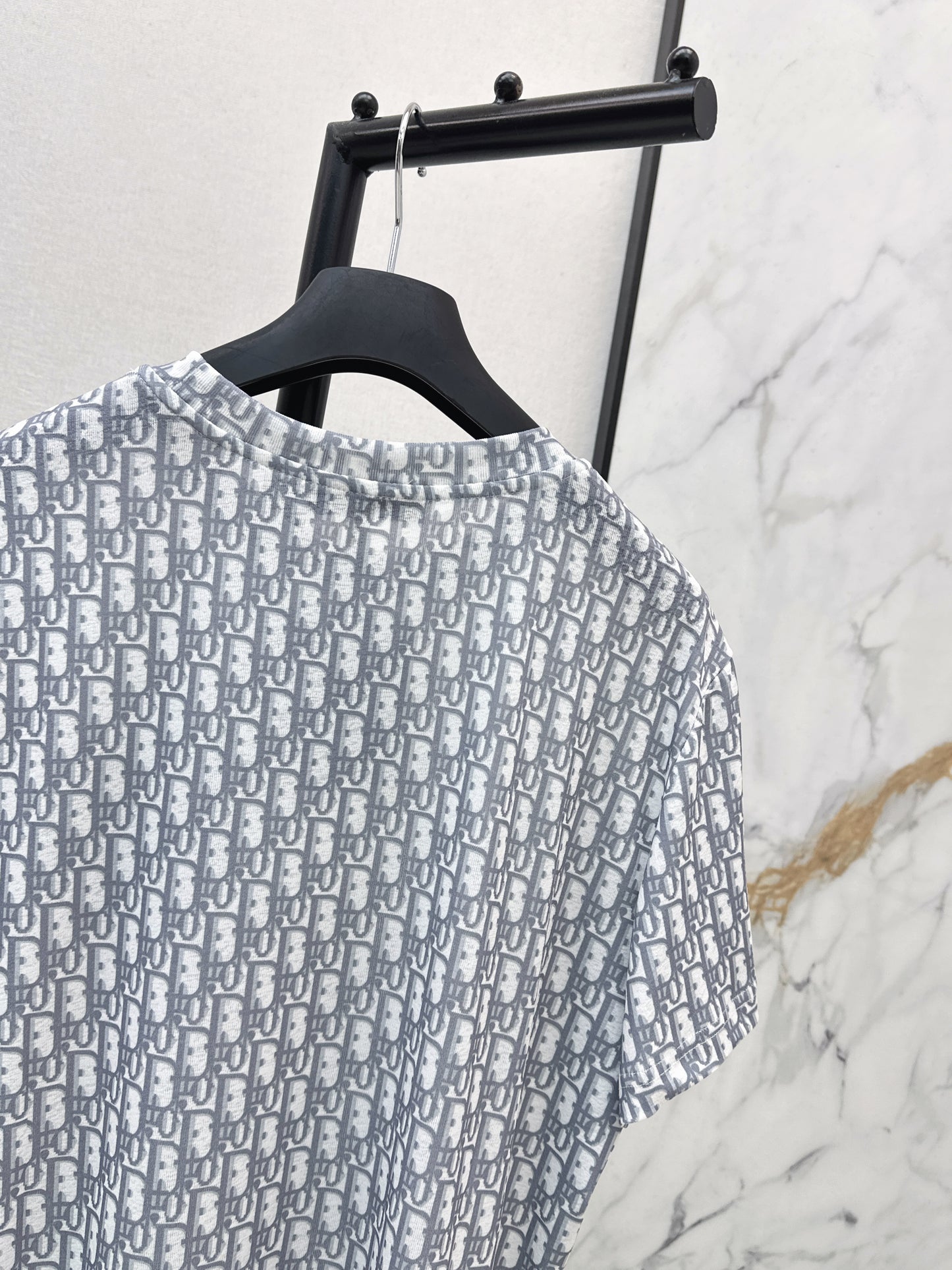 All-over monogram print T-shirt