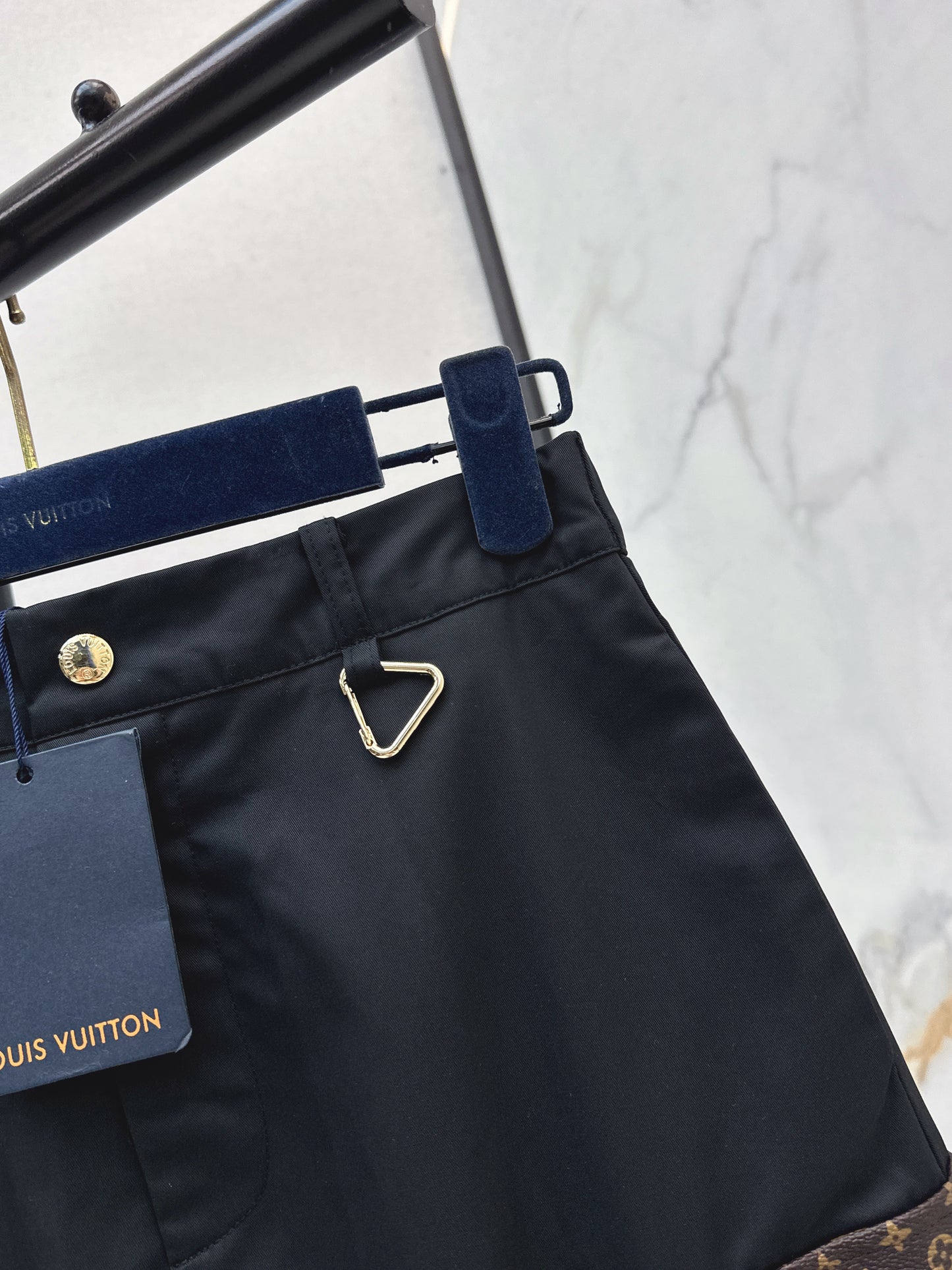Pocket Appliqué Midi Skirt