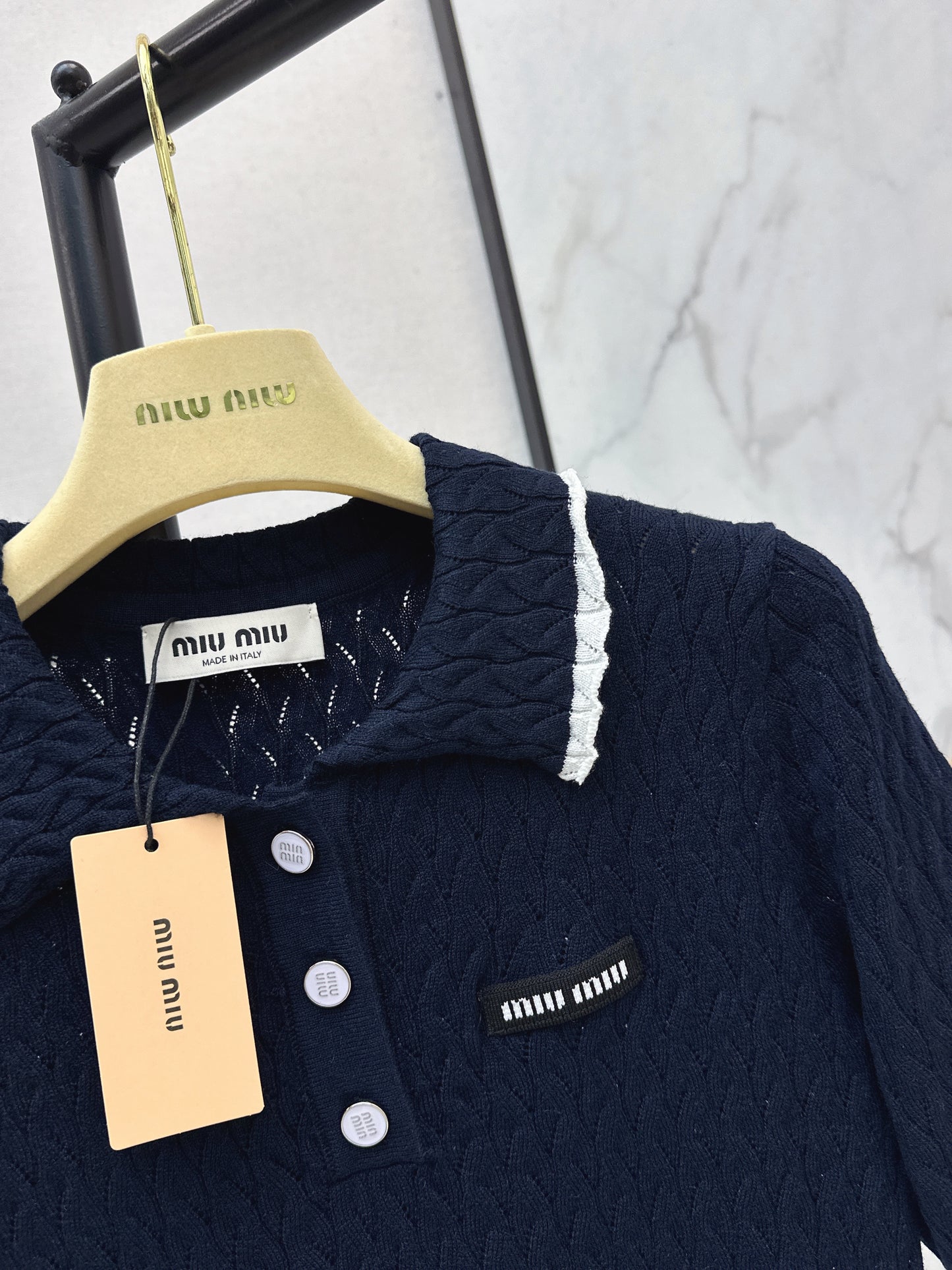 Knitted Short-Sleeve T-Shirt