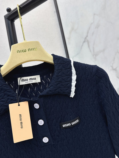 Knitted Short-Sleeve T-Shirt