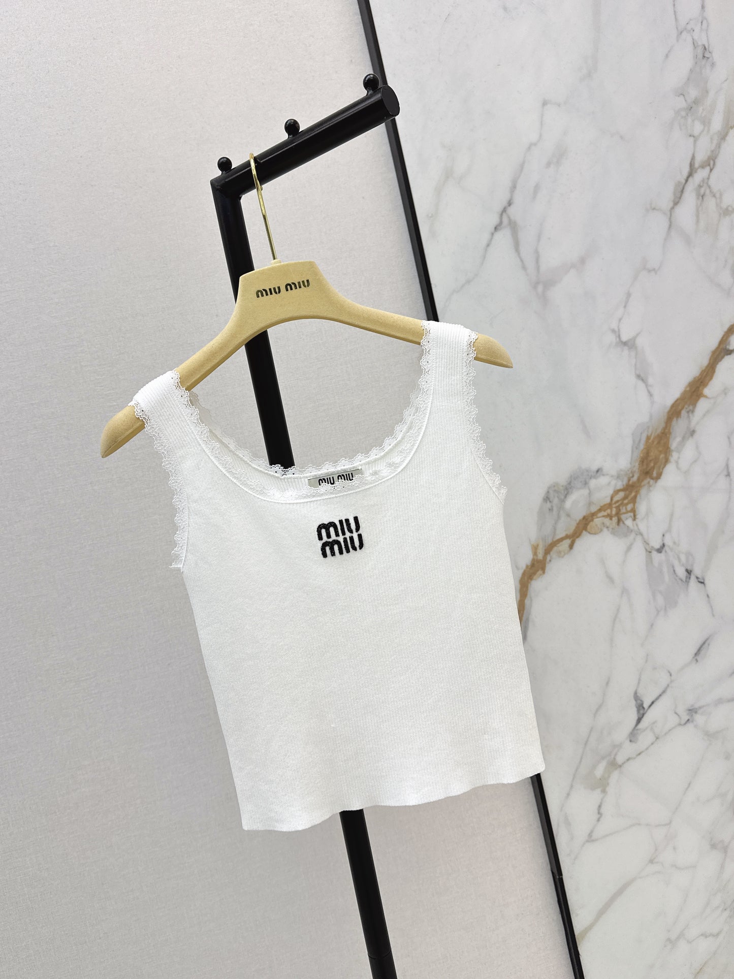 Letter Knit Vest