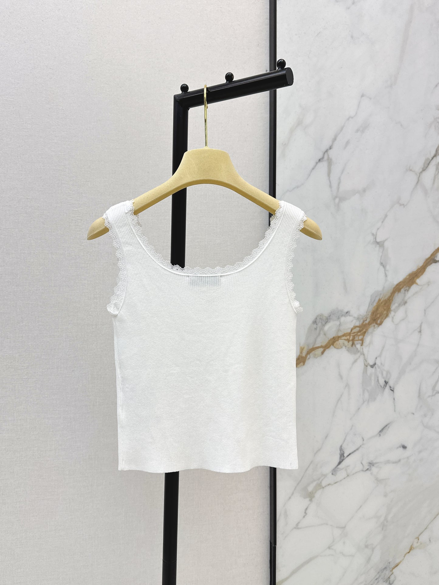 Letter Knit Vest