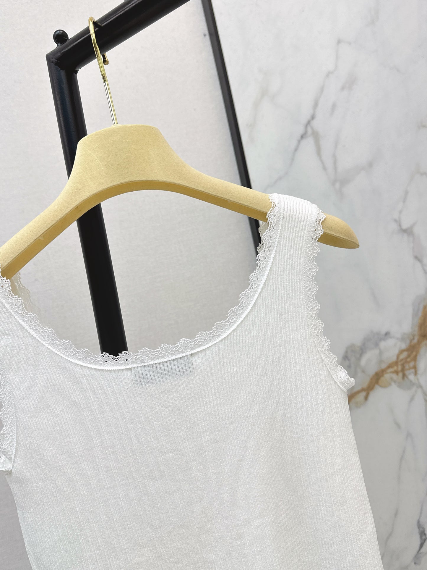 Letter Knit Vest