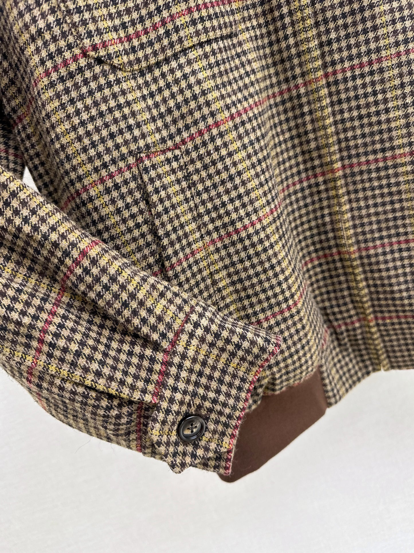 Stand-up collar oversized jacket/skirt