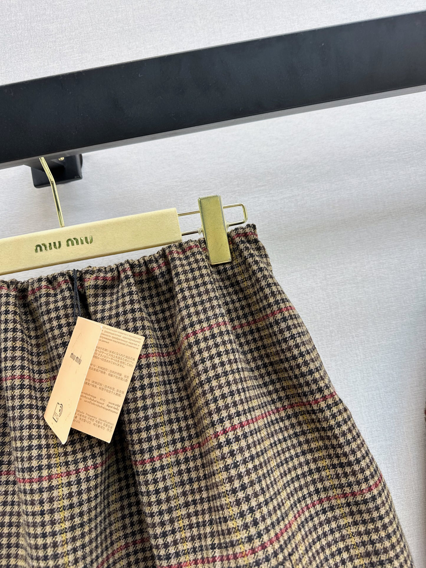 Stand-up collar oversized jacket/skirt