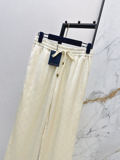 Monogram Straight Leg Pants
