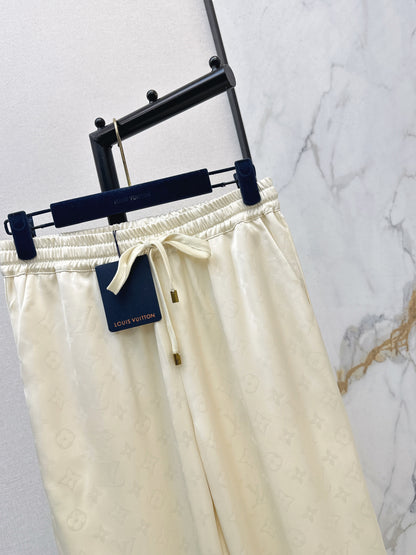 Monogram Straight Leg Pants