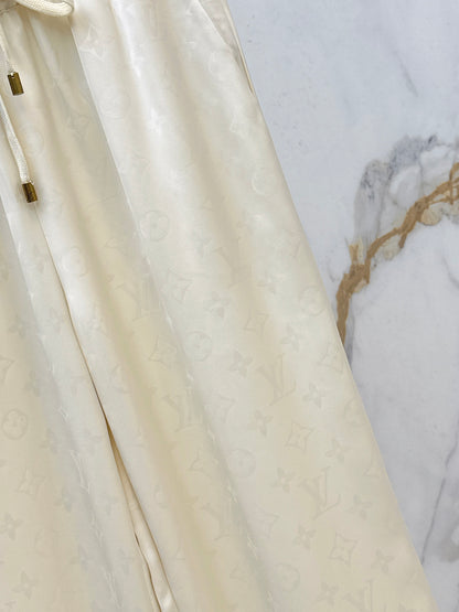 Monogram Straight Leg Pants