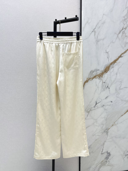 Monogram Straight Leg Pants