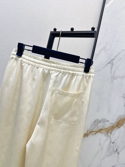 Monogram Straight Leg Pants