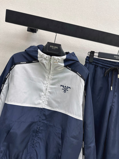 Color-blocked Casual Set