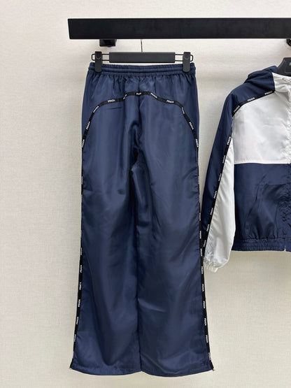 Color-blocked Casual Set