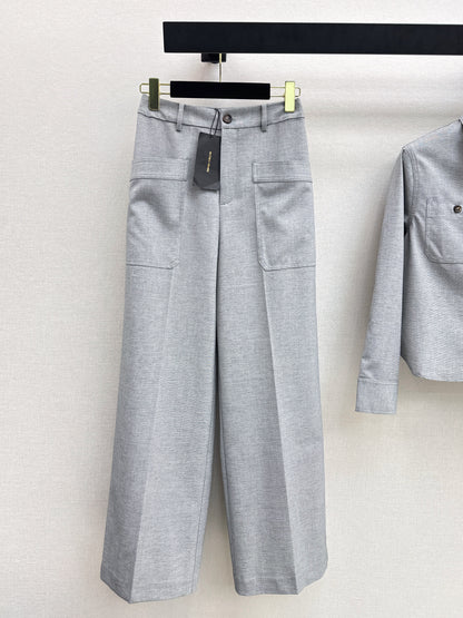 Short-sleeved shirt/trousers