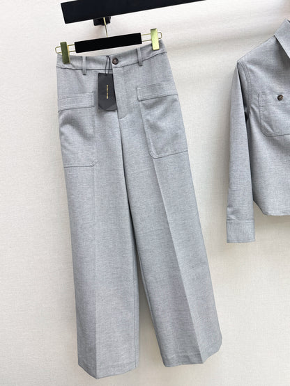 Short-sleeved shirt/trousers