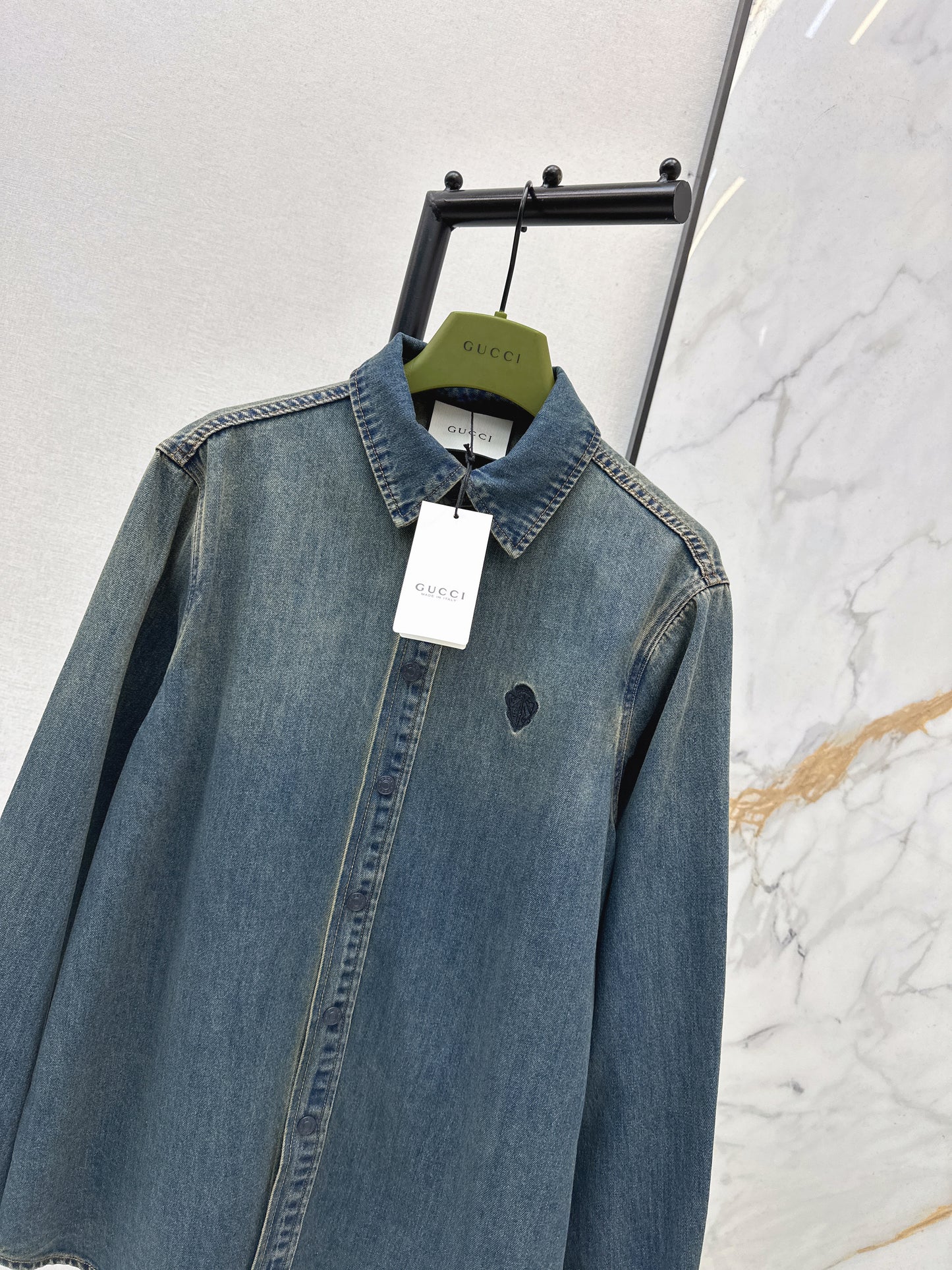 Washed Denim Shirt