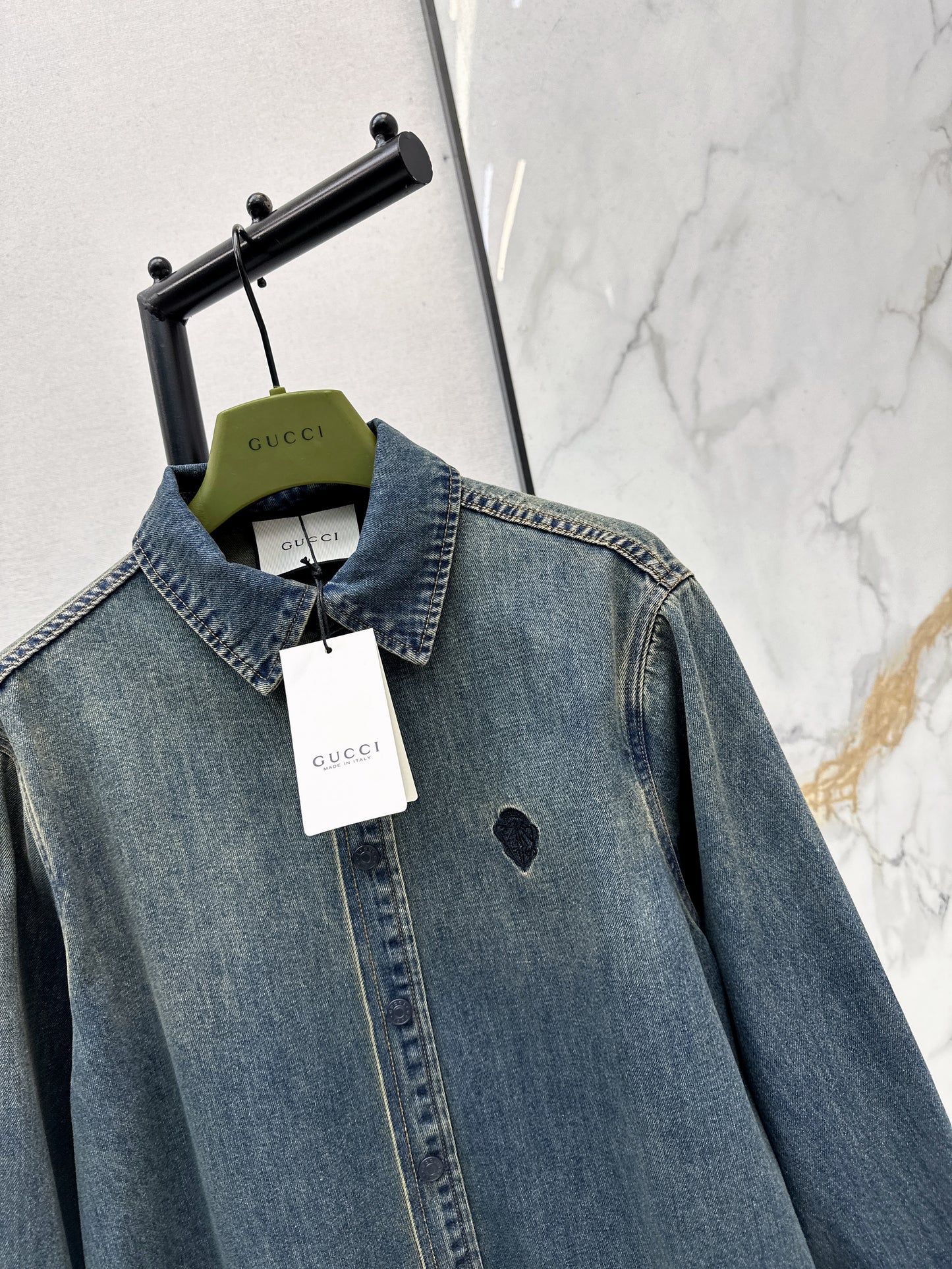 Washed Denim Shirt