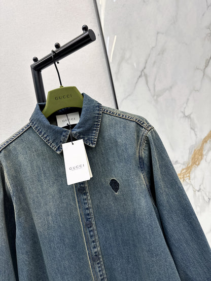 Washed Denim Shirt