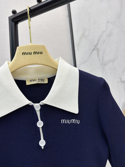 Knitted Short-Sleeve T-Shirt
