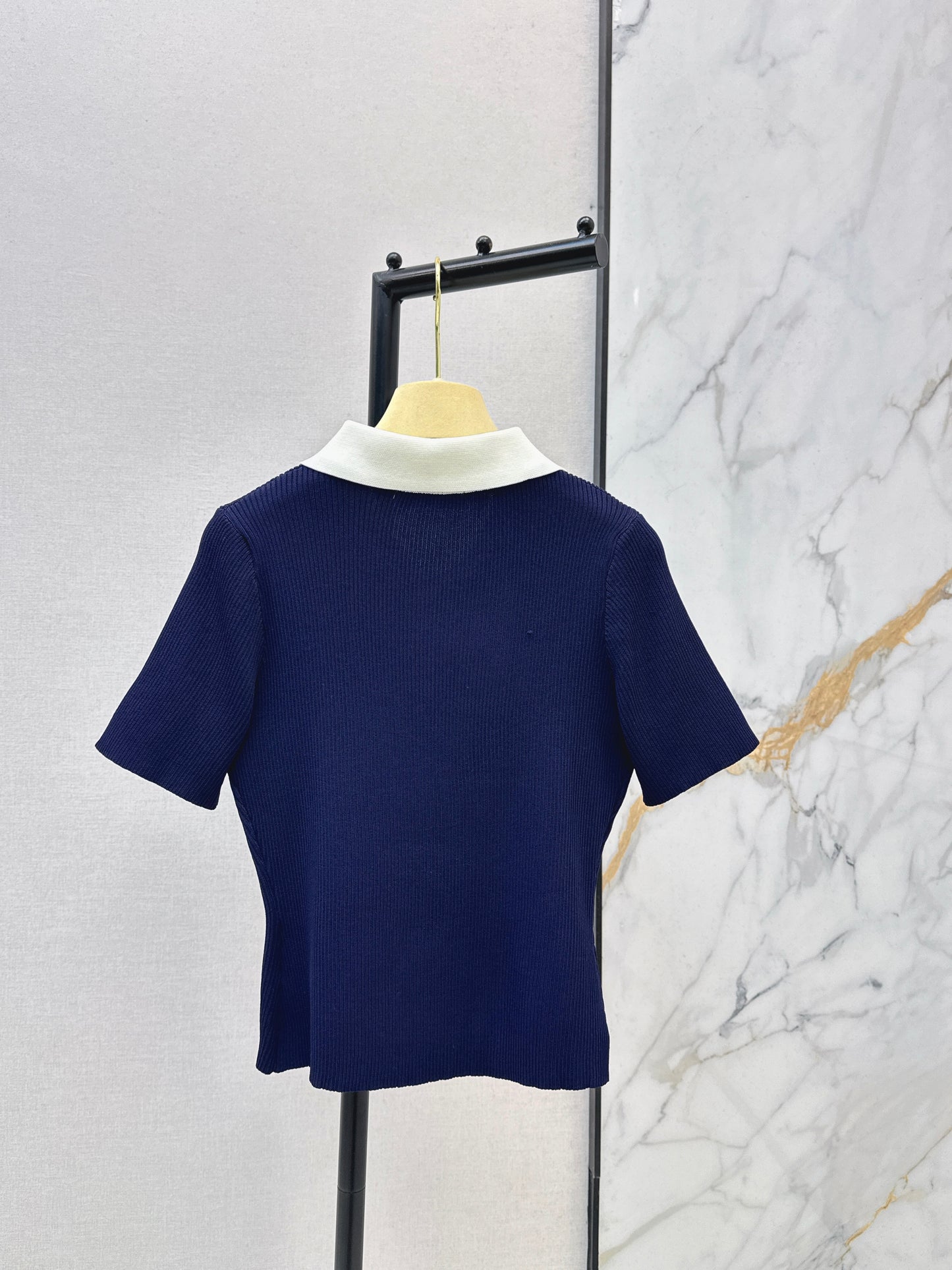 Knitted Short-Sleeve T-Shirt
