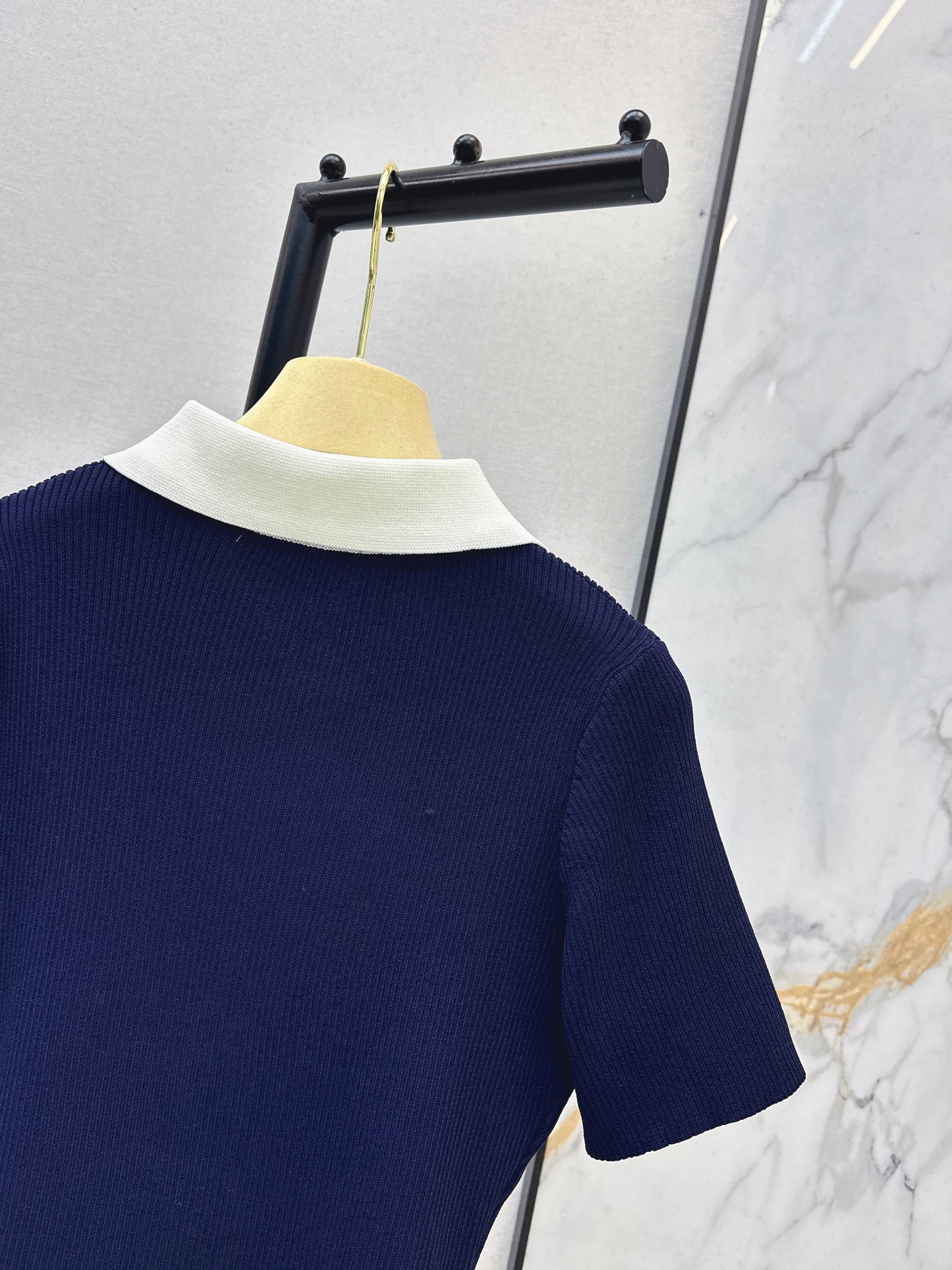 Knitted Short-Sleeve T-Shirt