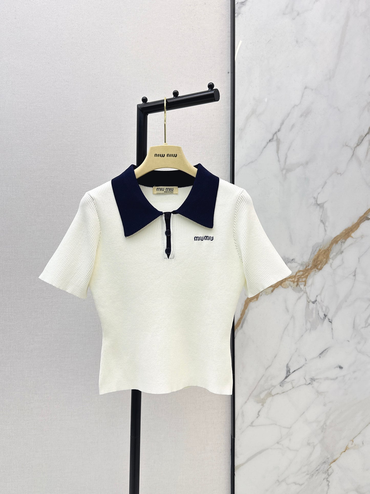 Knitted Short-Sleeve T-Shirt