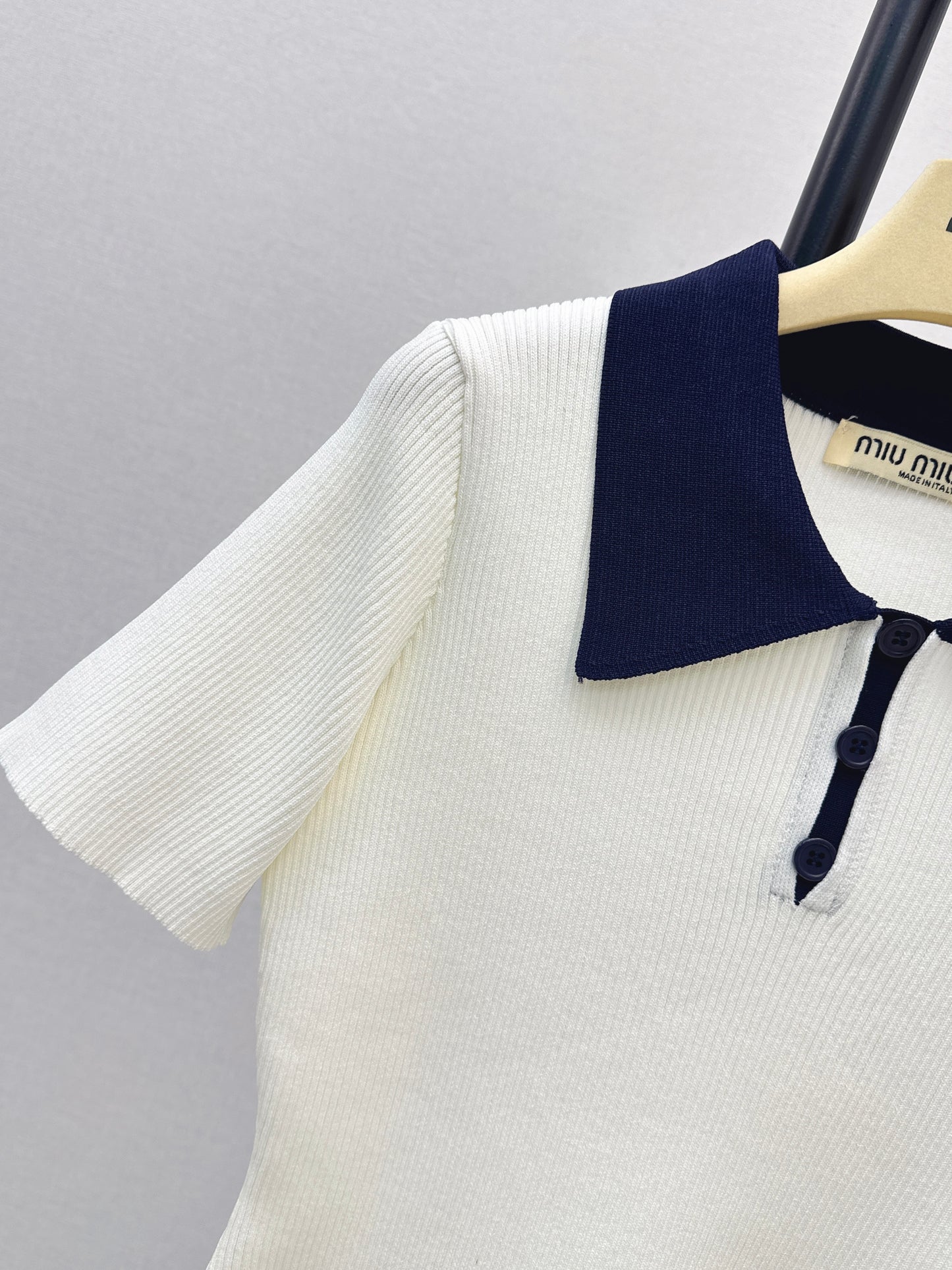 Knitted Short-Sleeve T-Shirt