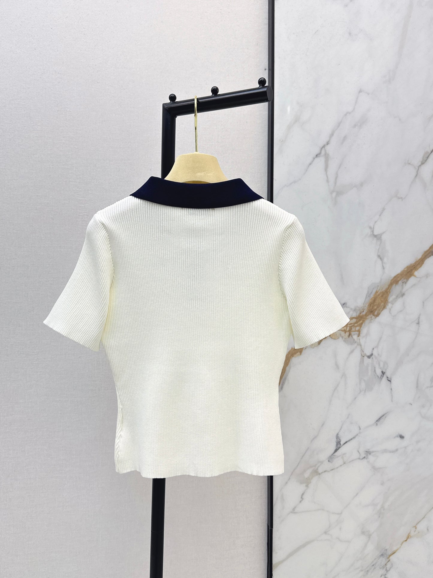 Knitted Short-Sleeve T-Shirt