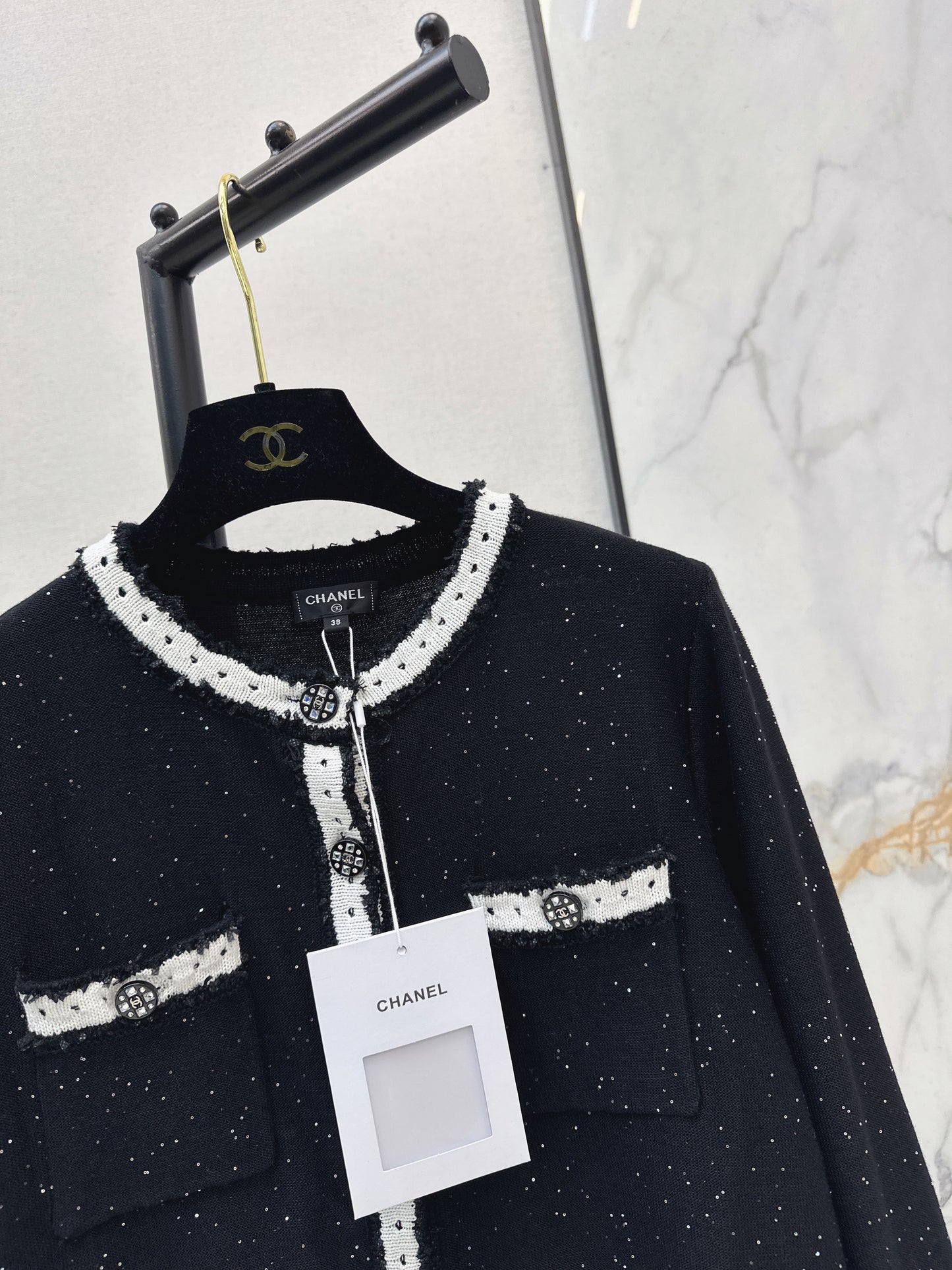 Sequin Cardigan