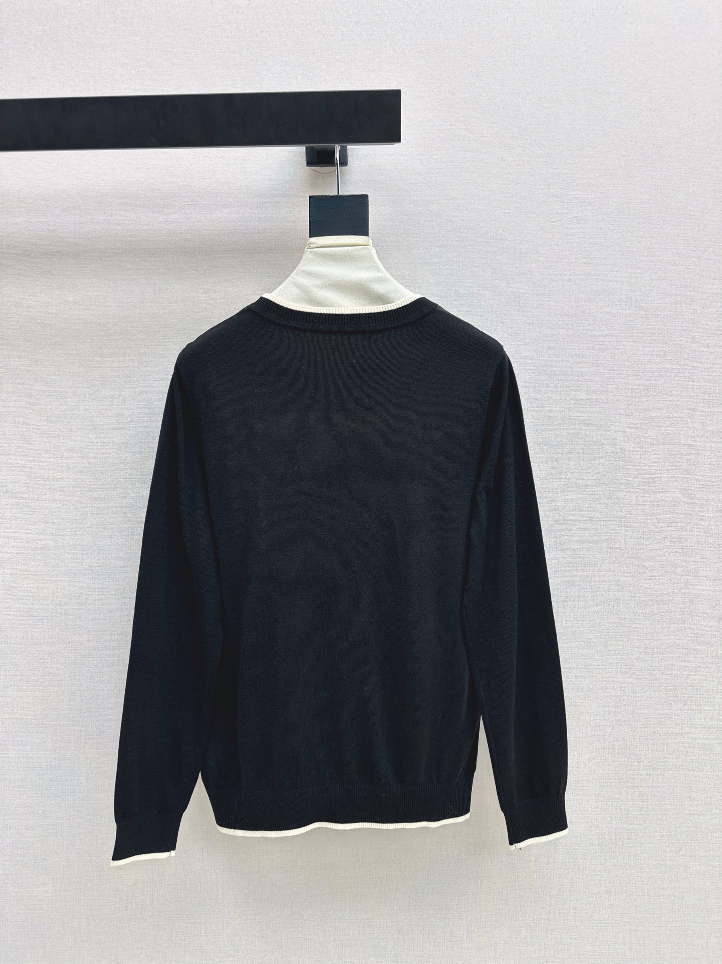 Patchwork Knit Sweater