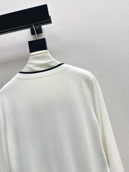 Patchwork Knit Sweater