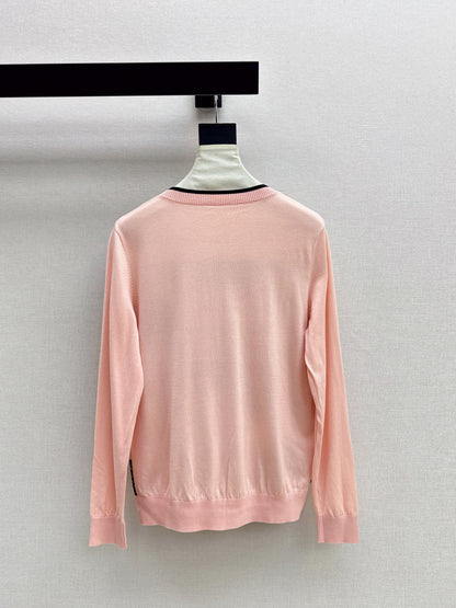 Patchwork Knit Sweater