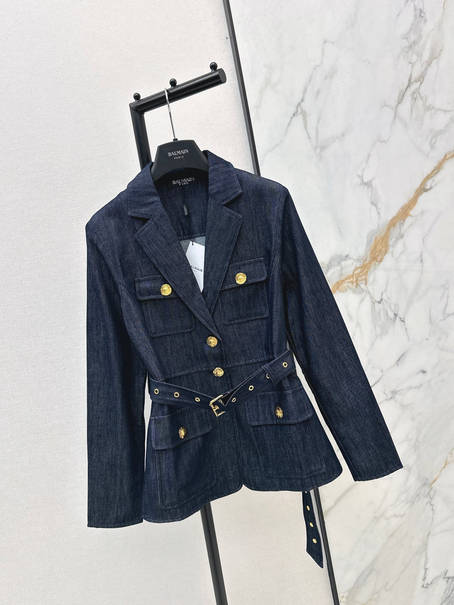 Four-pocket denim jacket