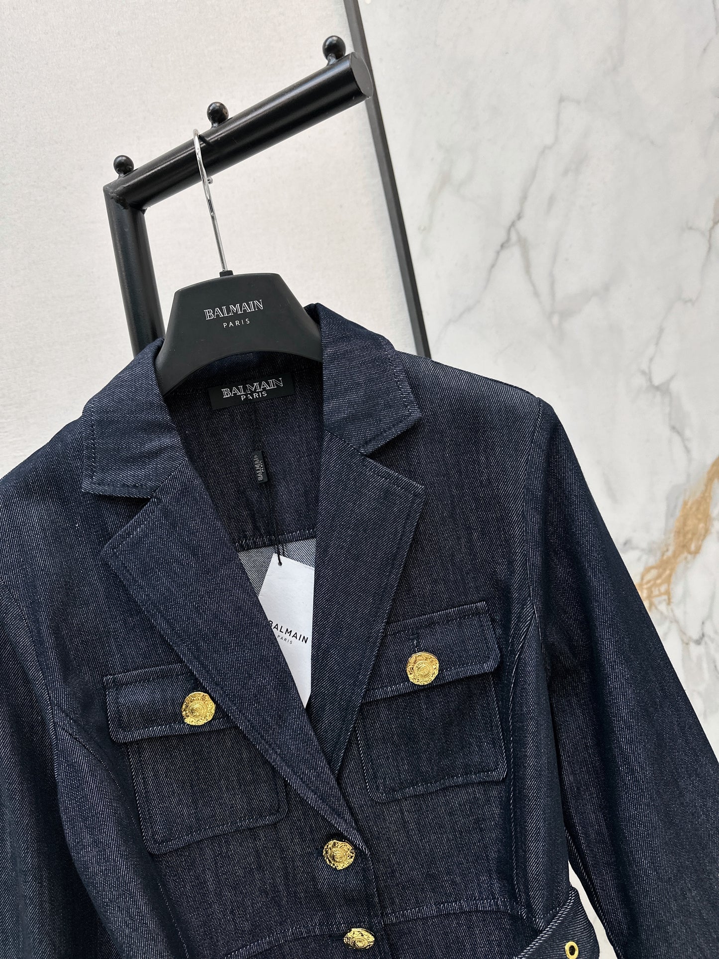 Four-pocket denim jacket
