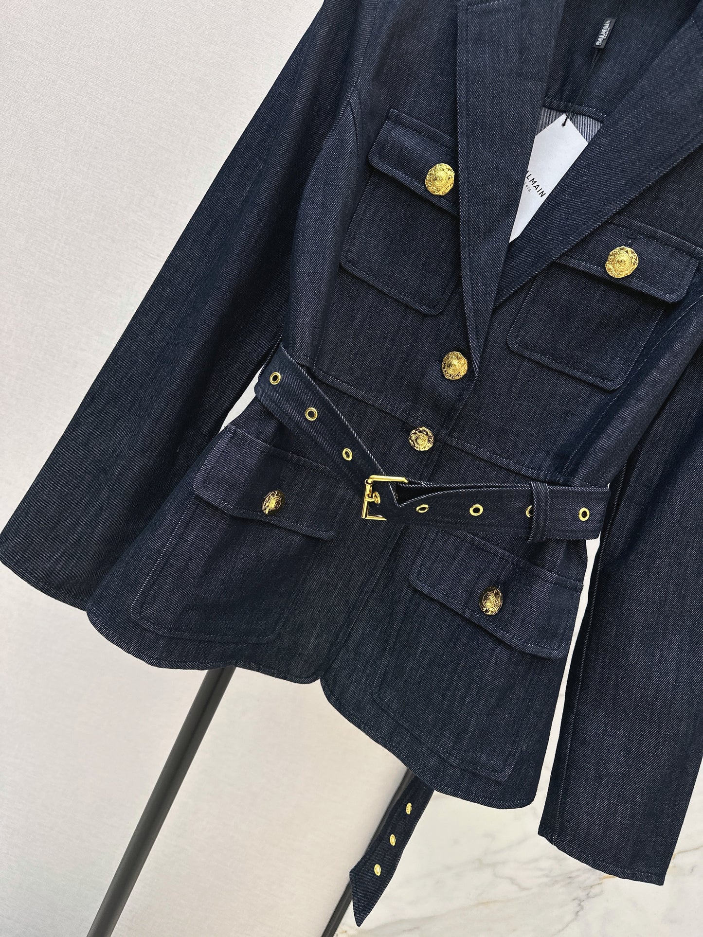 Four-pocket denim jacket