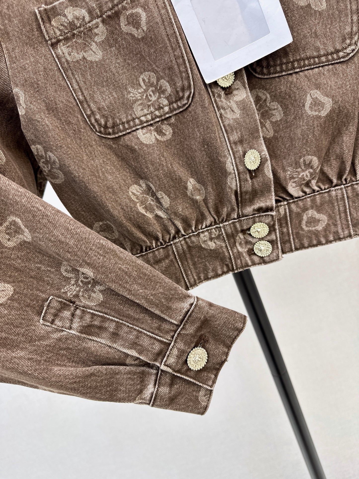 Floral Denim Jacket