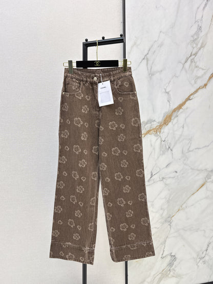 Washed Denim Jeans