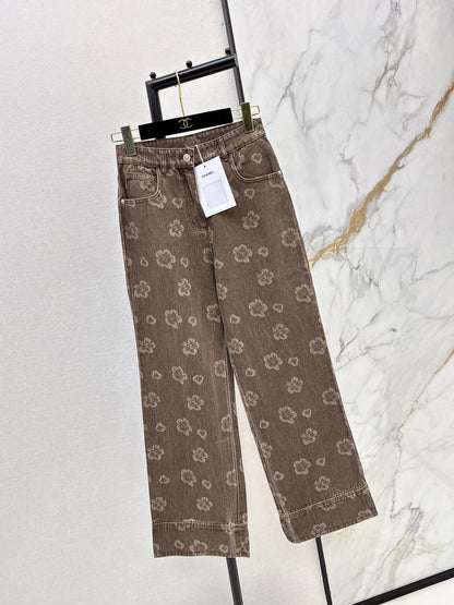 Washed Denim Jeans