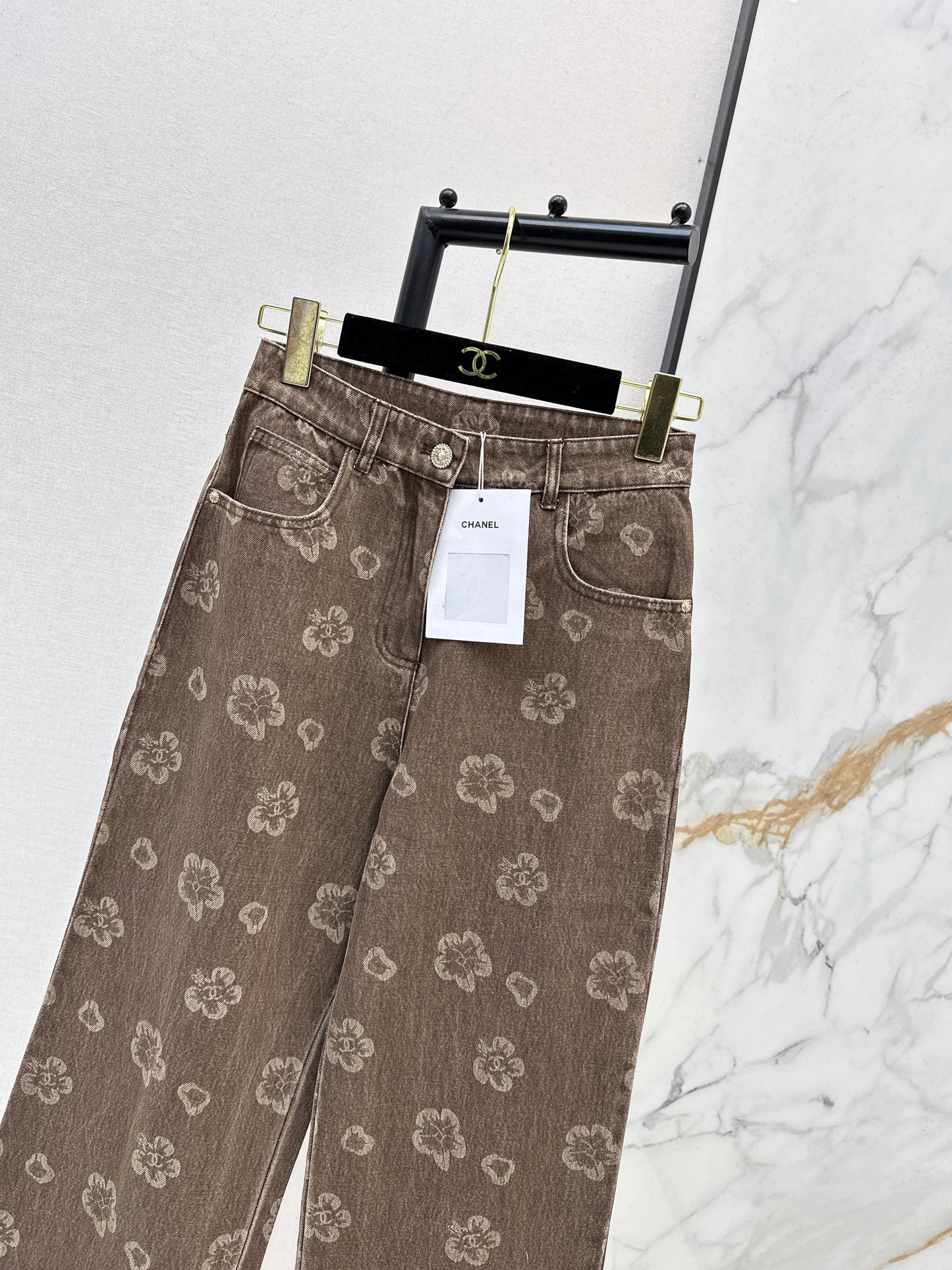 Washed Denim Jeans