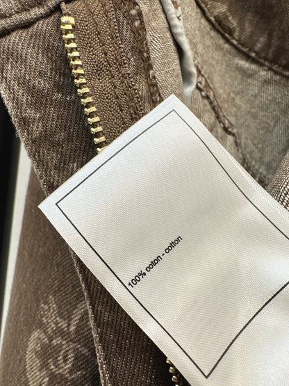Washed Denim Jeans