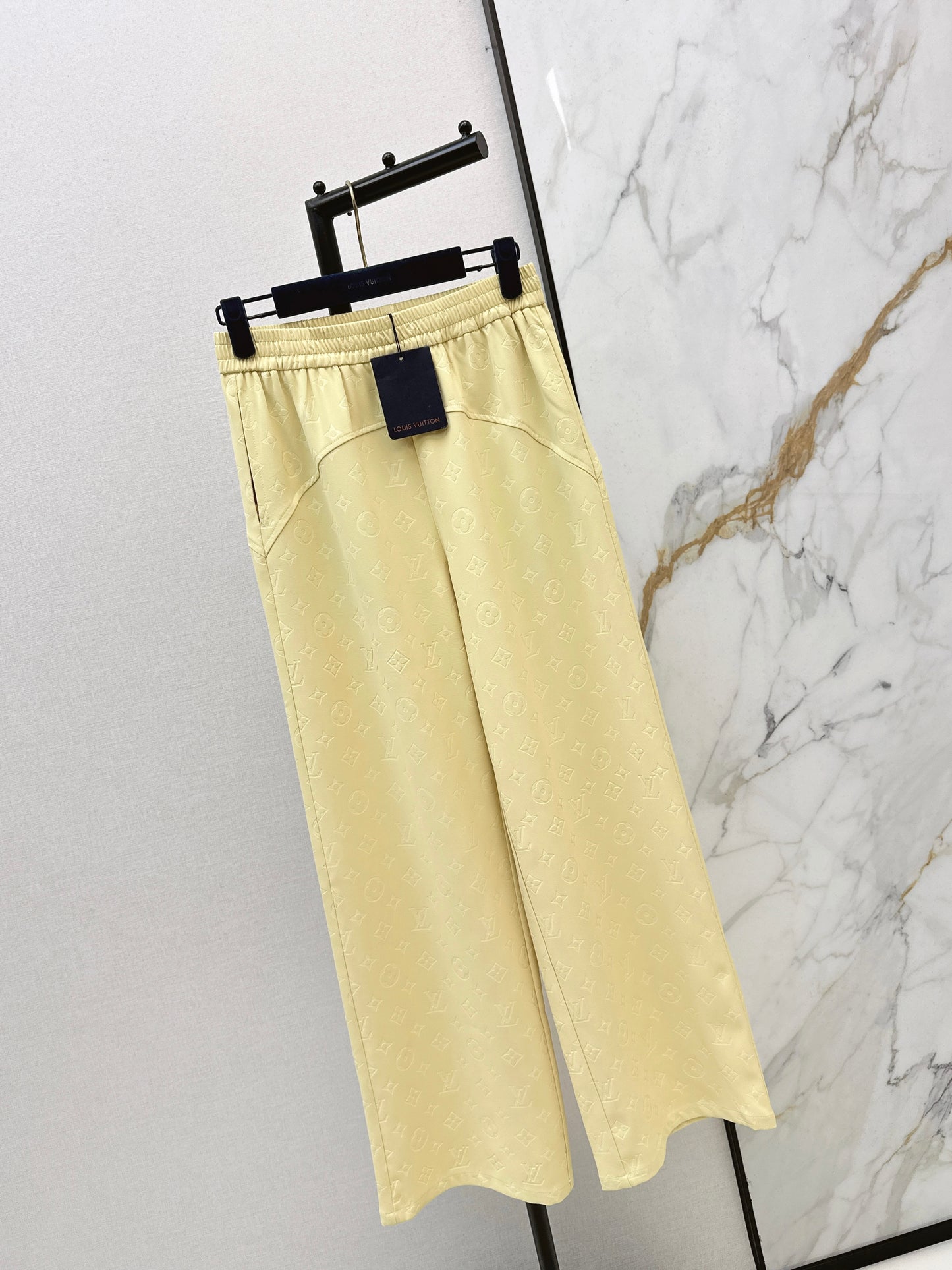 Classic monogram straight-leg pants