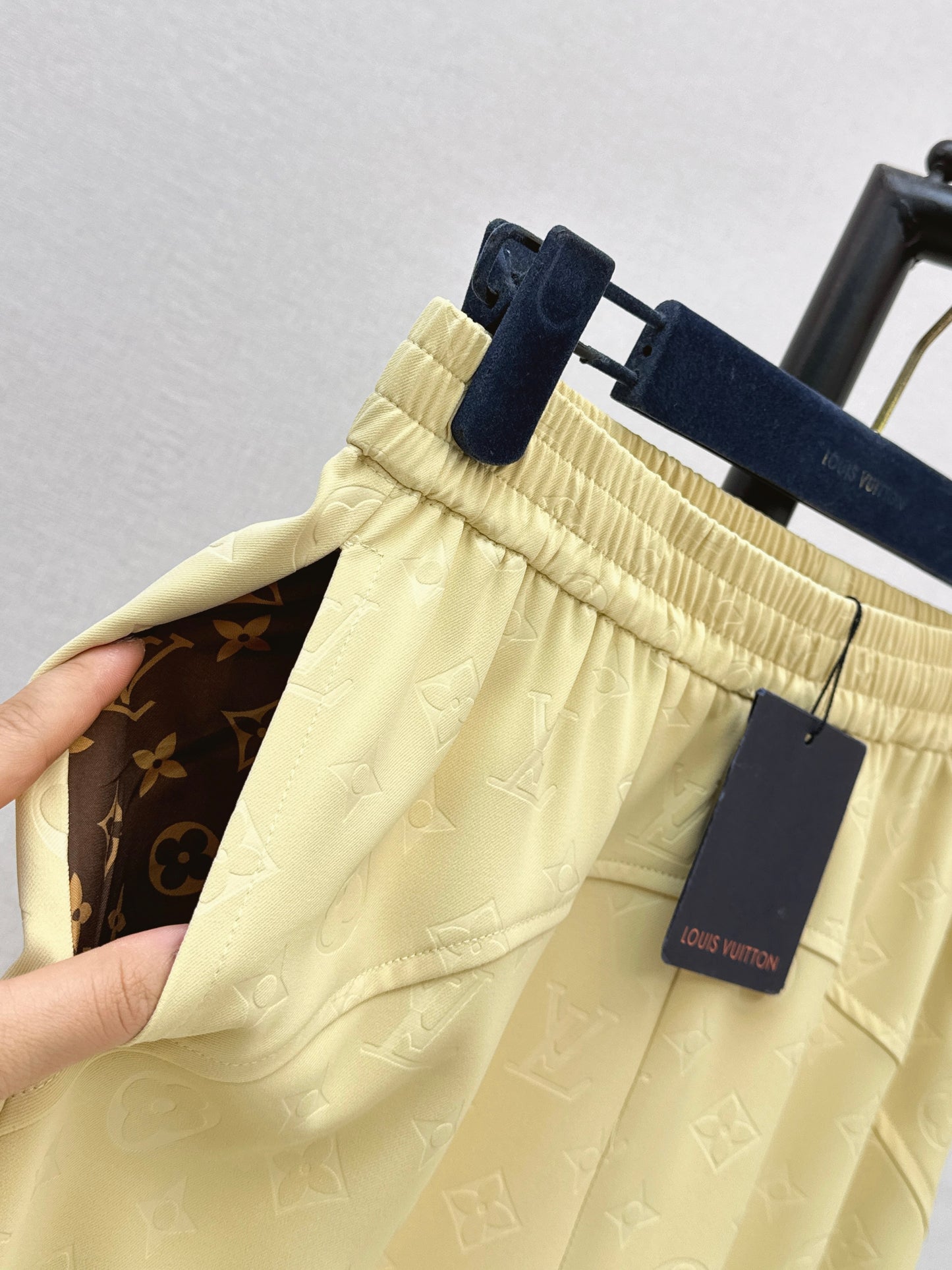 Classic monogram straight-leg pants