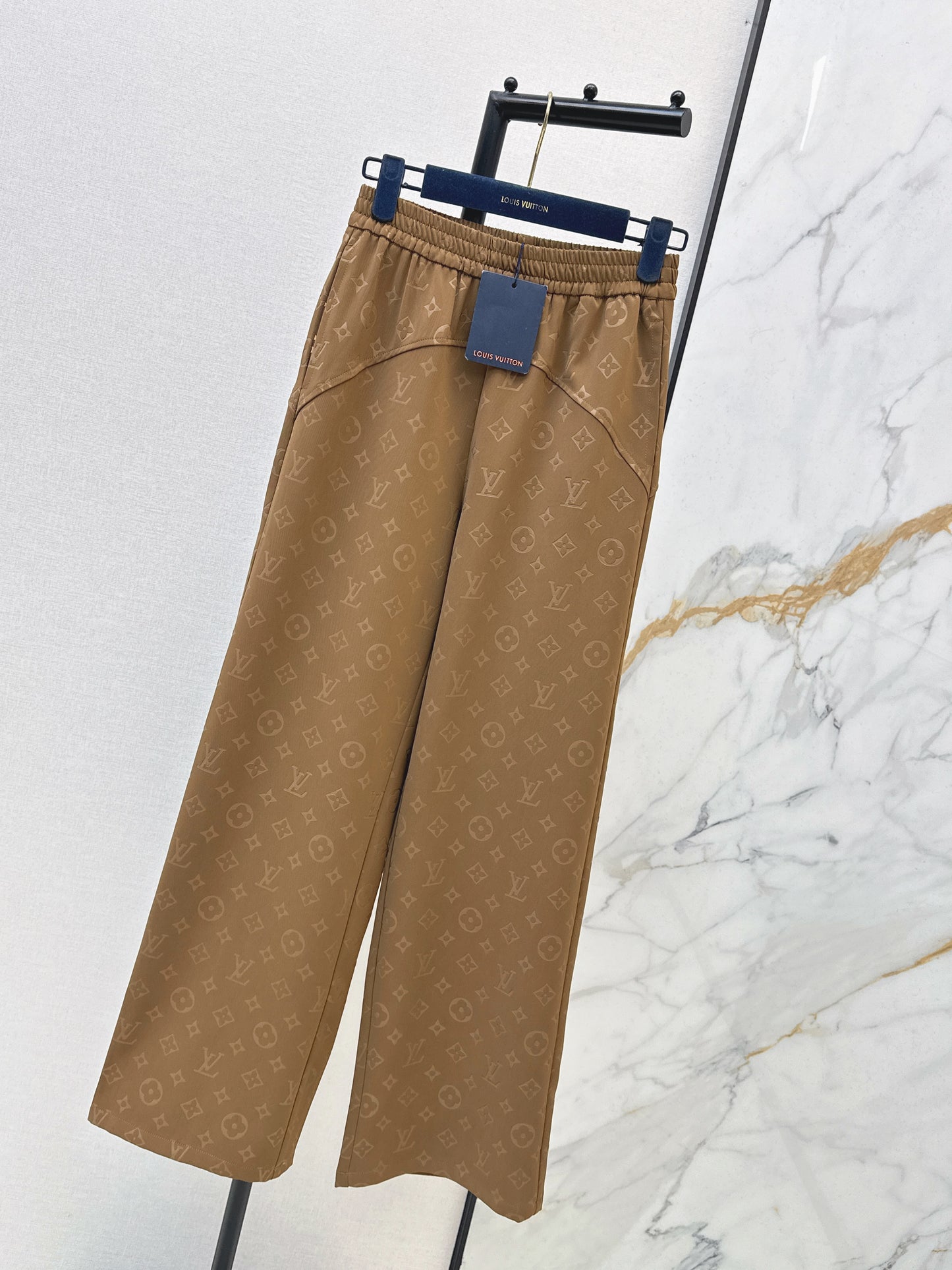 Classic monogram straight-leg pants