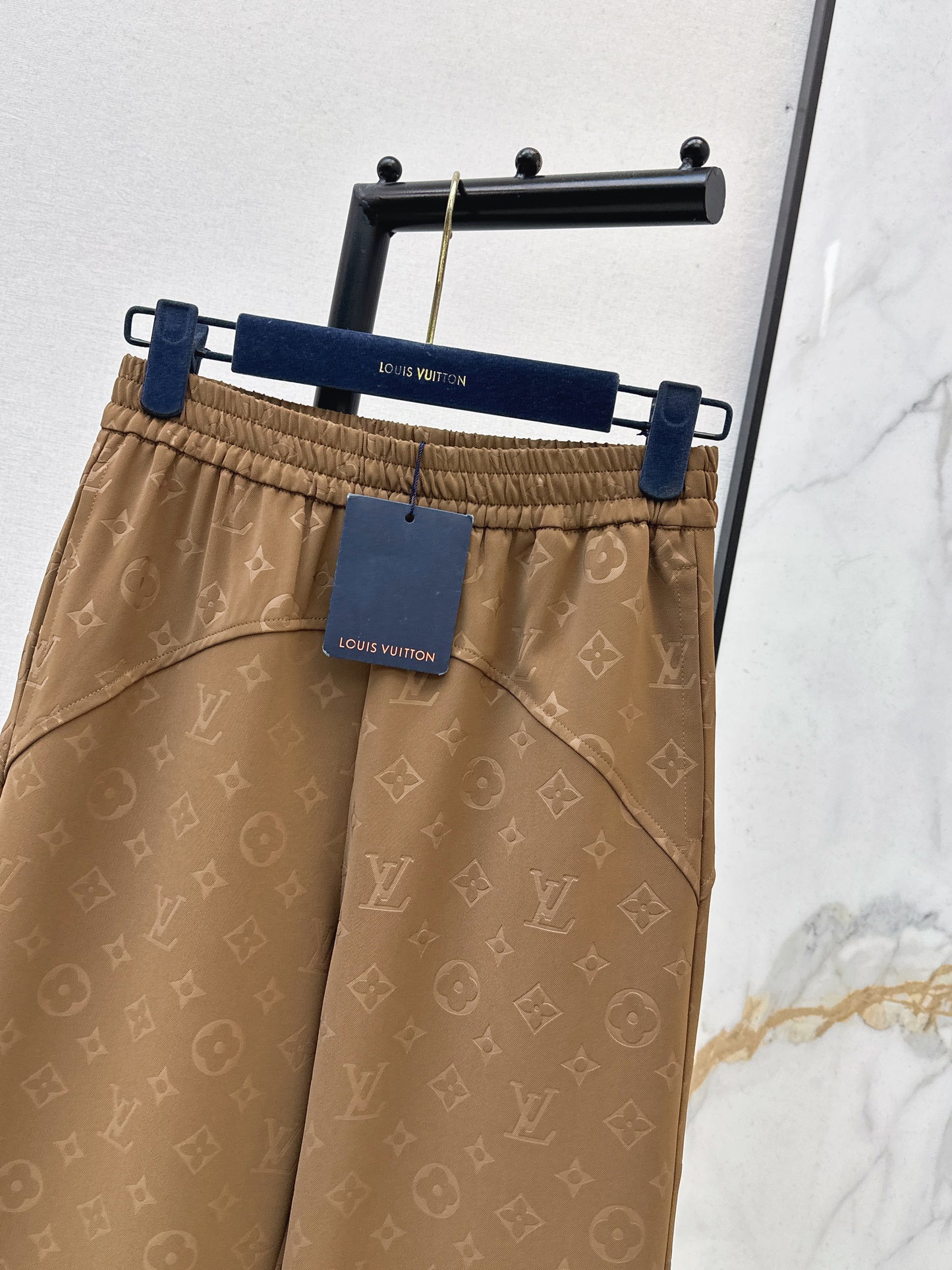 Classic monogram straight-leg pants