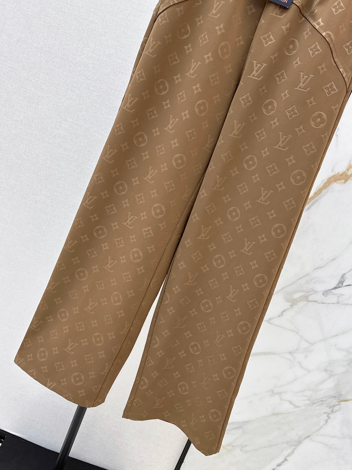 Classic monogram straight-leg pants