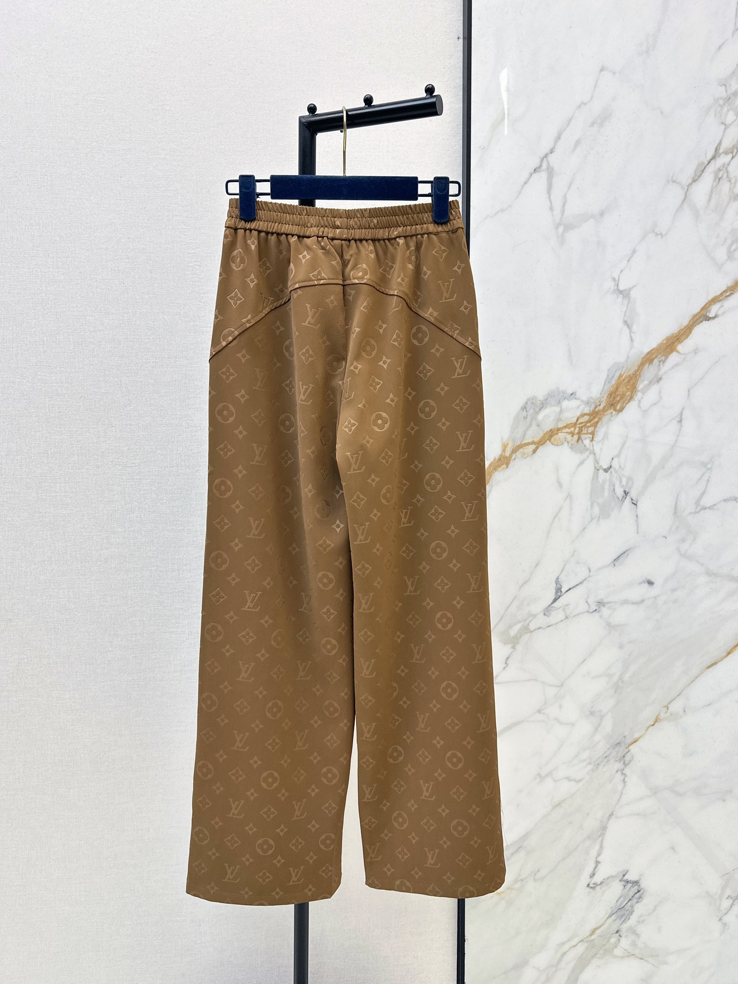 Classic monogram straight-leg pants