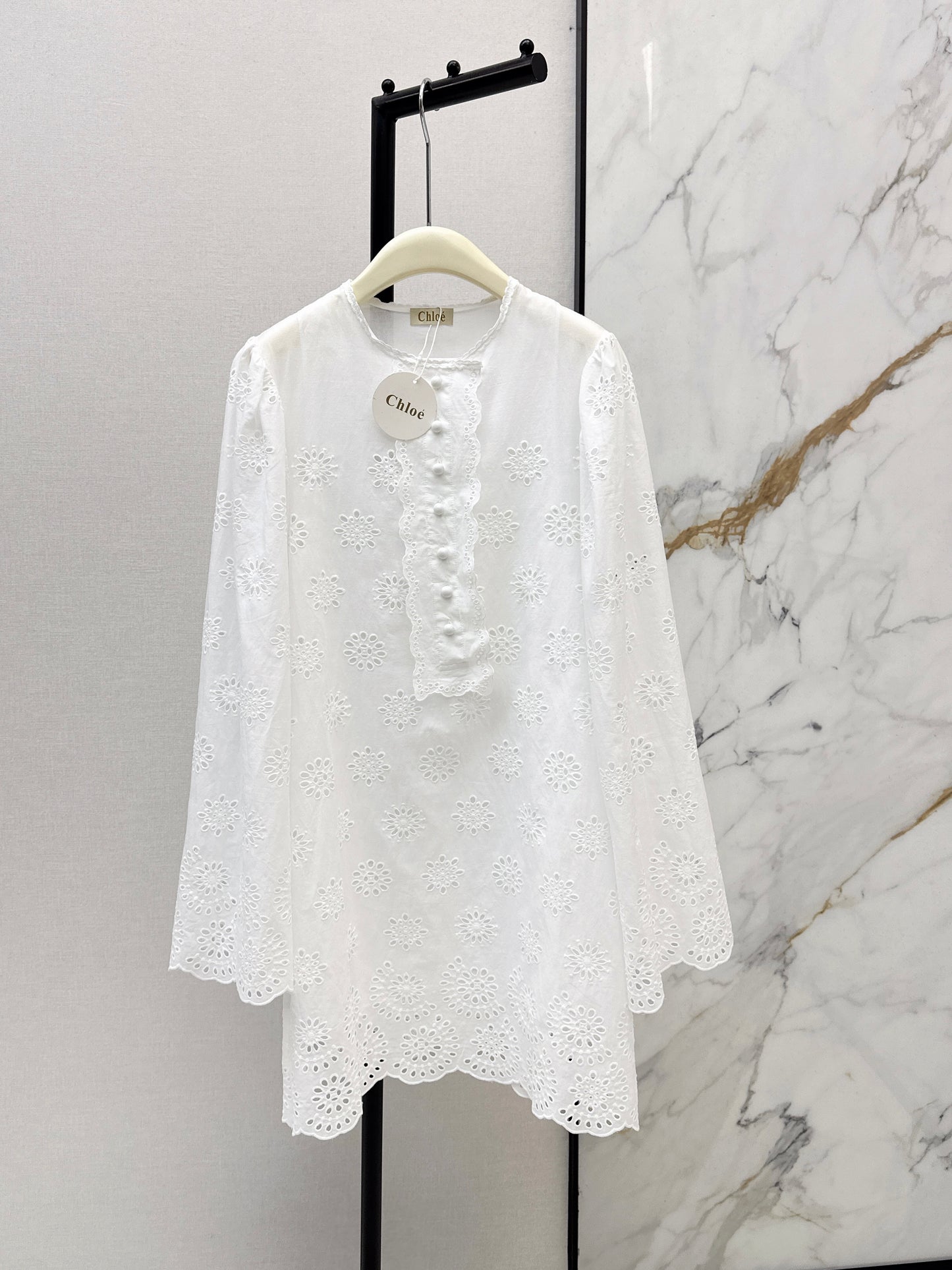 Hollow-out Dress
