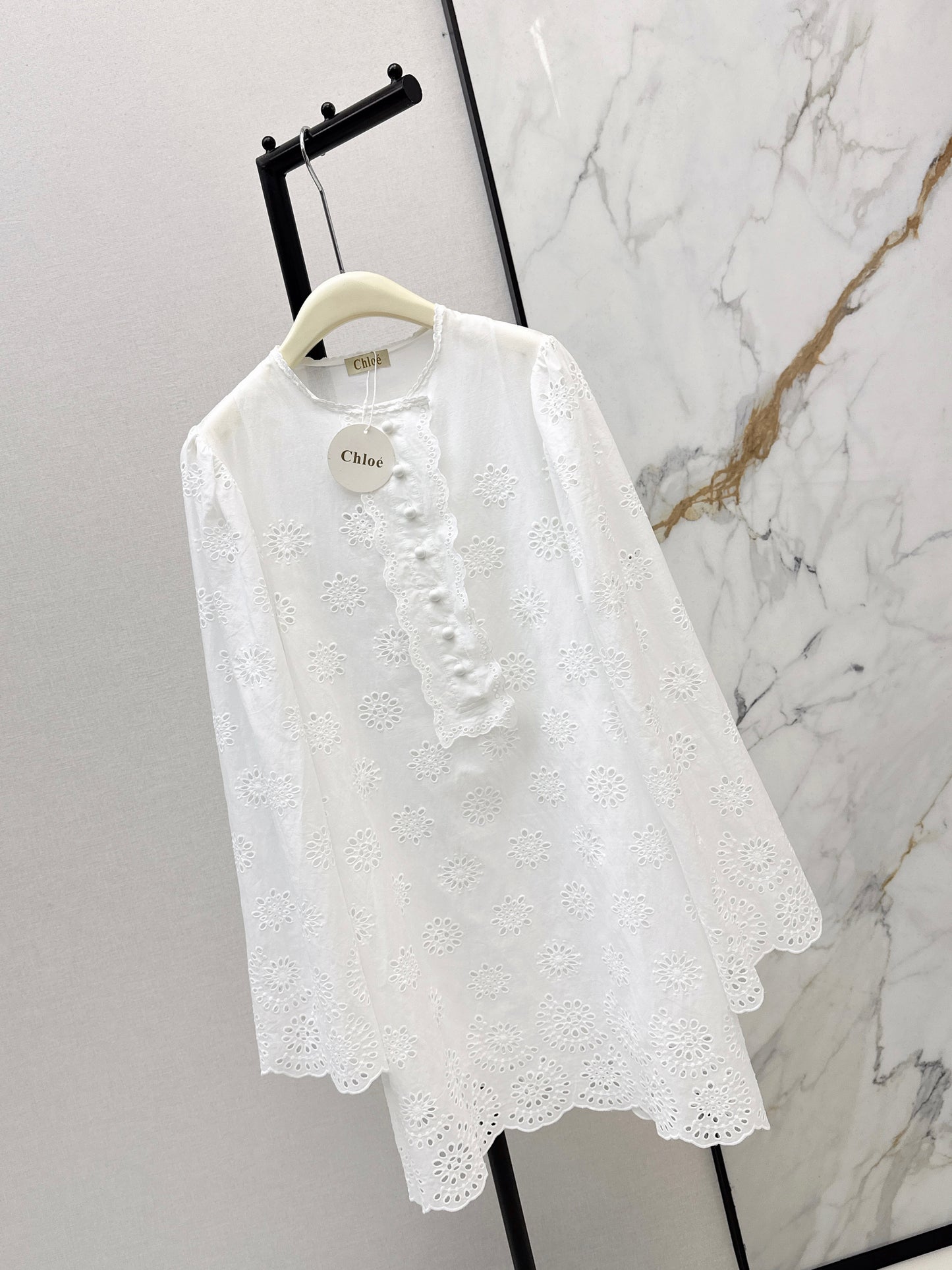 Hollow-out Dress