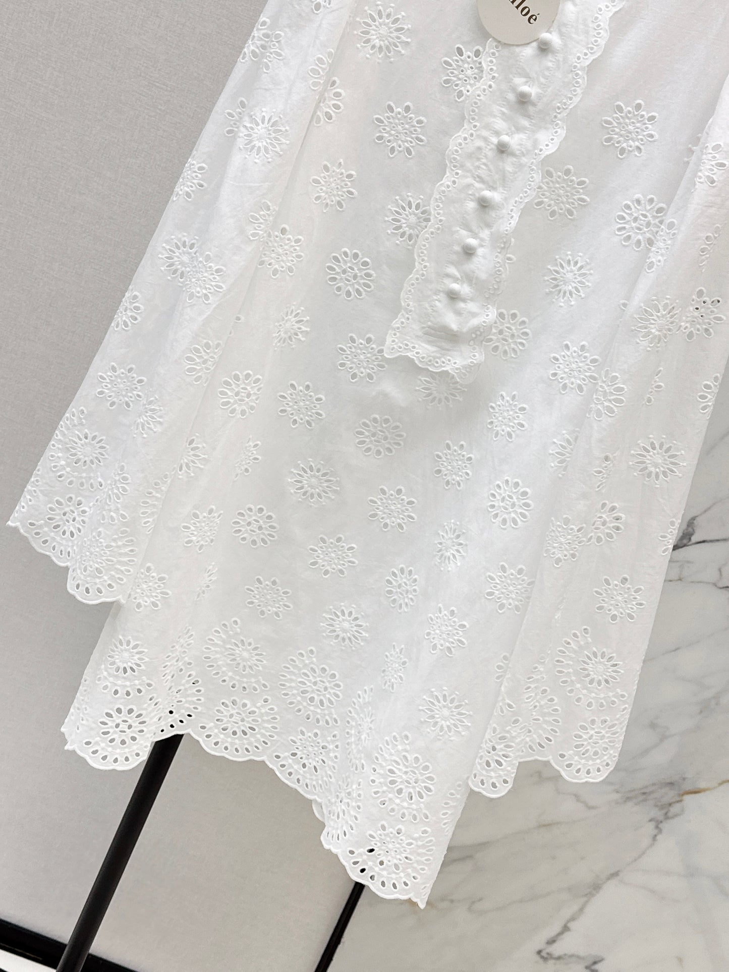 Hollow-out Dress