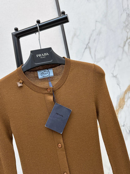 Wool Knit Cardigan