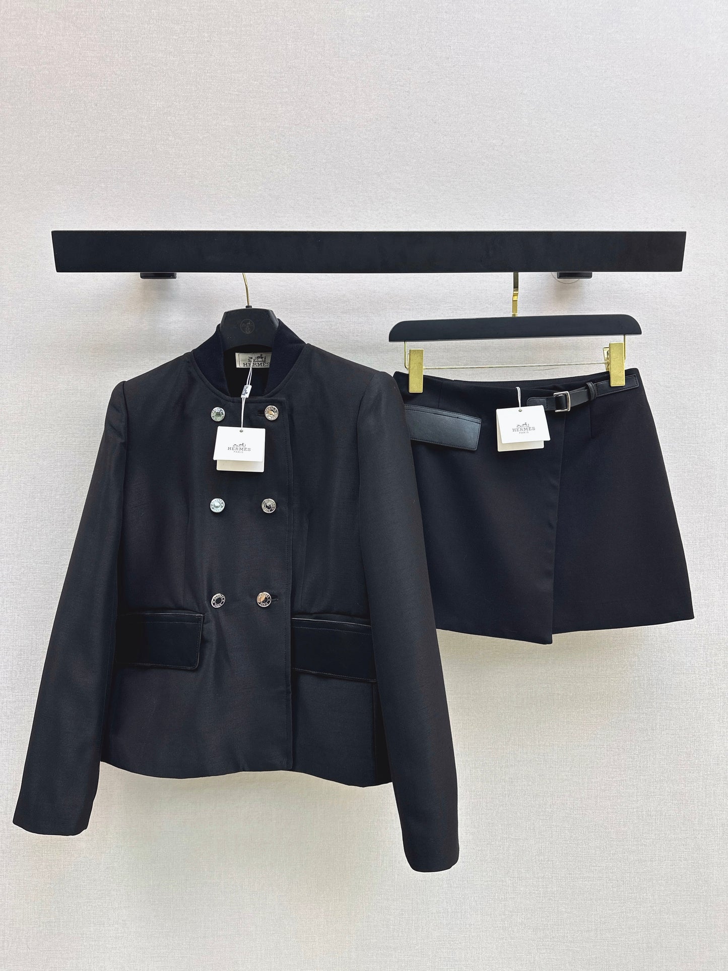 Double-breasted coat